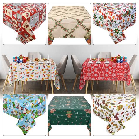 christmas table covers disposable|christmas tablecloth clearance.